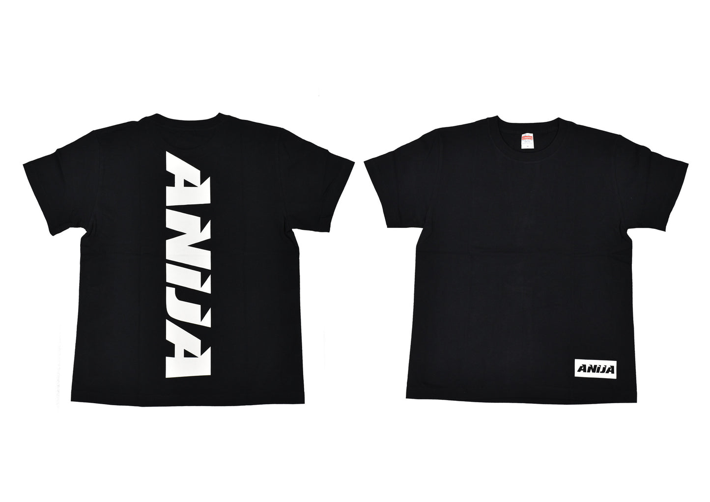AnijaオリジナルTシャツ黒 平成最終版