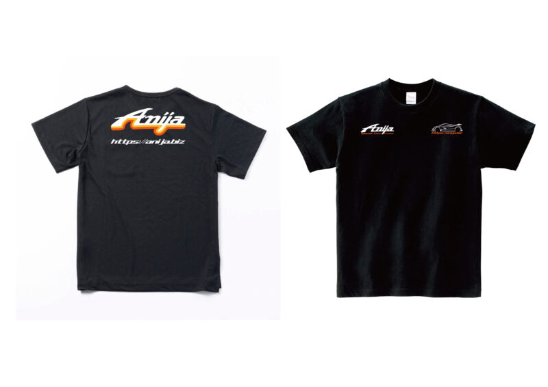 NEW DESIGN Anija Tシャツ オレンジグラデーション