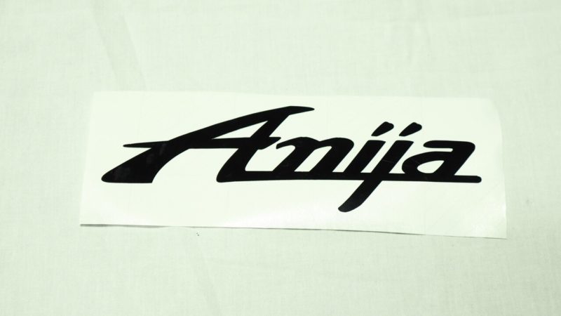 Anijaステッカー 切文字